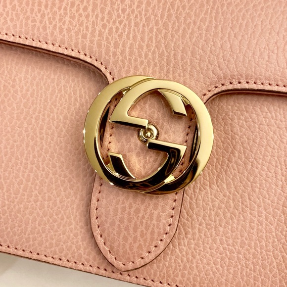 Gucci Interlocking Crossbody Pink - Picture 2 of 7